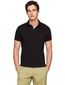 Poloshirt Tommy Hilfiger zwart Slim Fit