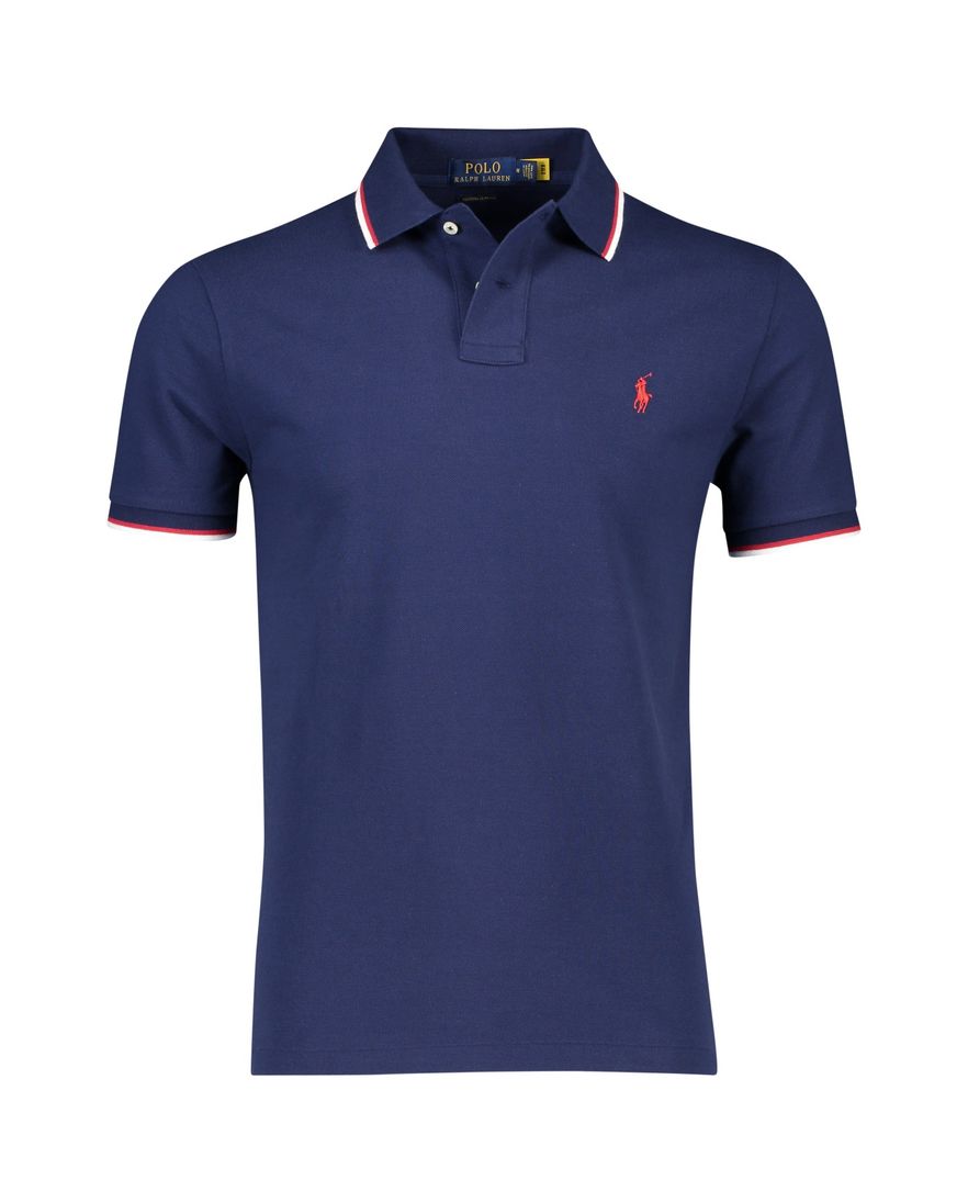 Polo Ralph Lauren polo normale fit donkerblauw effen