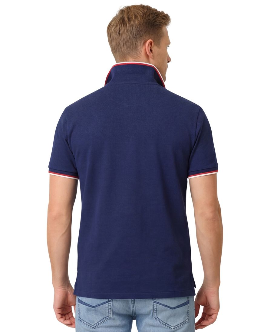 Polo Ralph Lauren polo normale fit donkerblauw effen