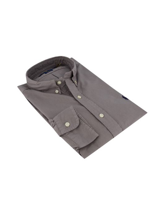 Ralph Lauren overhemd Slim Fit grijs