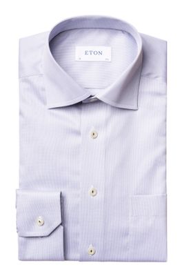 Eton Eton shirt Classic Fit grijs