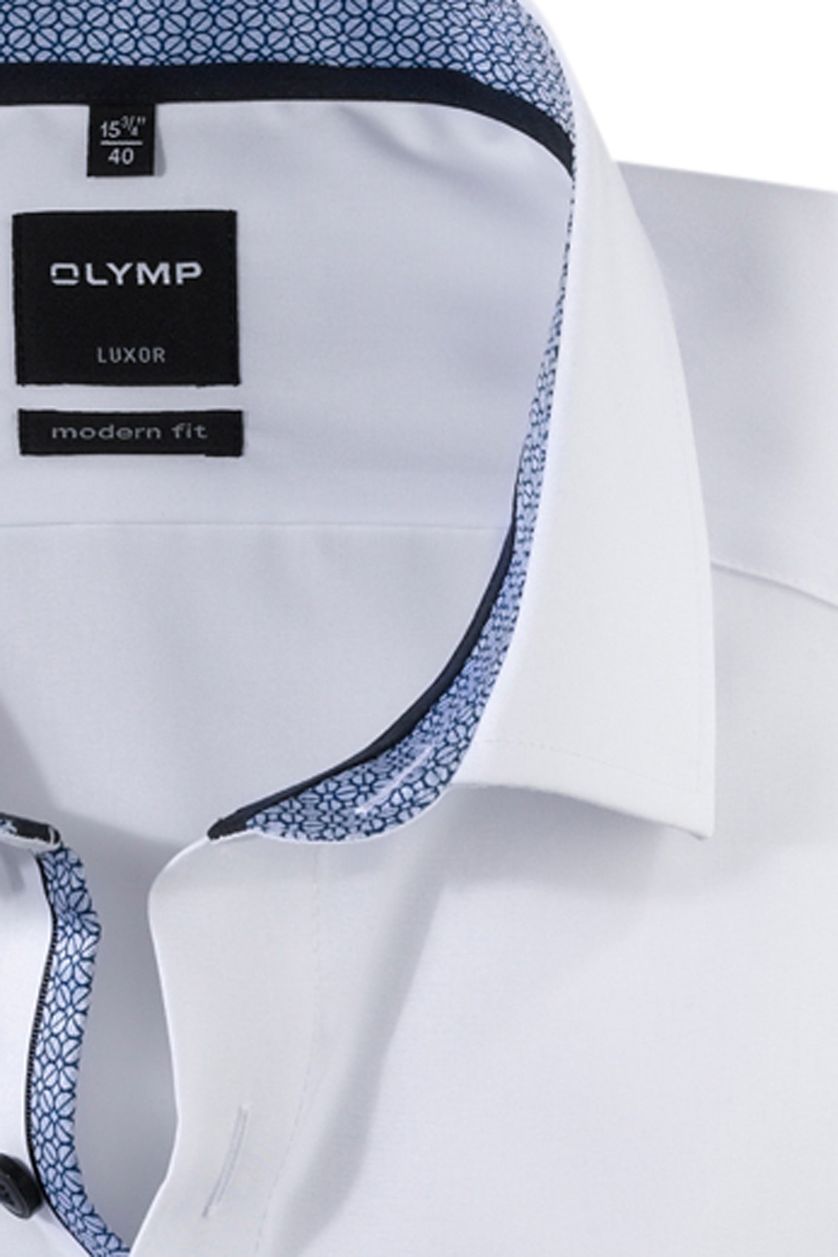 Overhemd Olymp Luxor Modern Fit wit uni