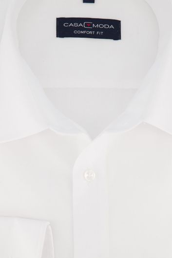 Overhemd mouwlengte 7 Casa Moda wit Comfort Fit