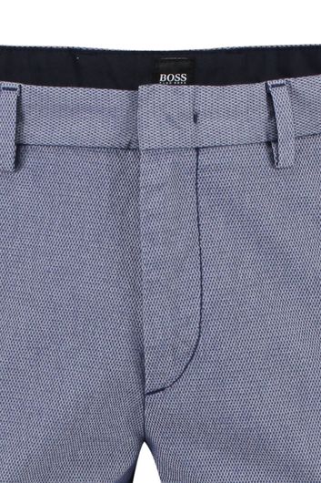 Donkerblauw pantalon Hugo Boss Kaito print