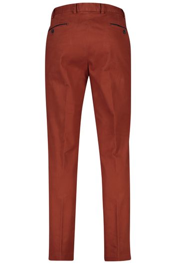 Pantalon flatfront Hiltl Peaker-S rood