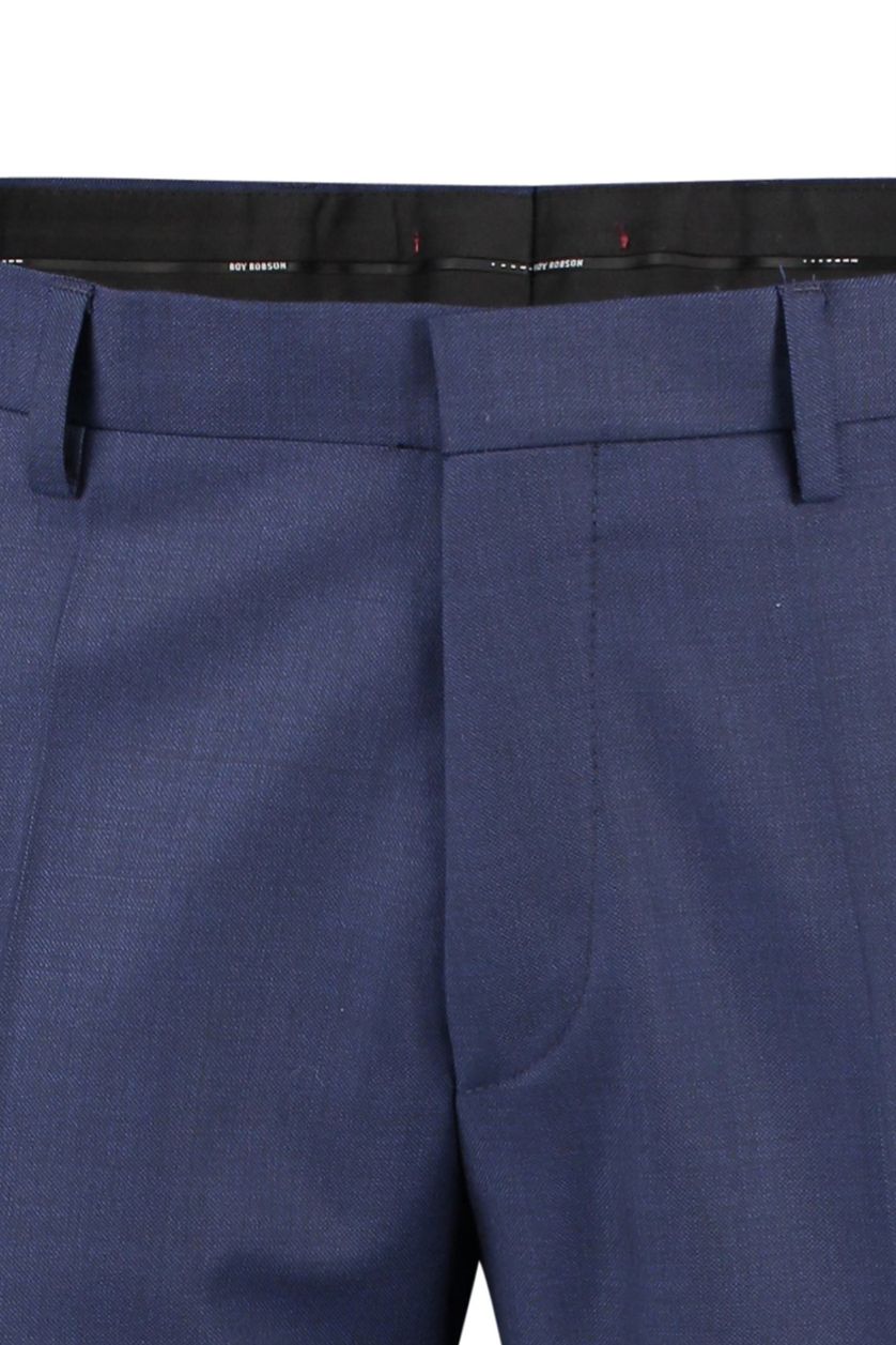 Roy Robson pantalon Mix & Match donkerblauw effen