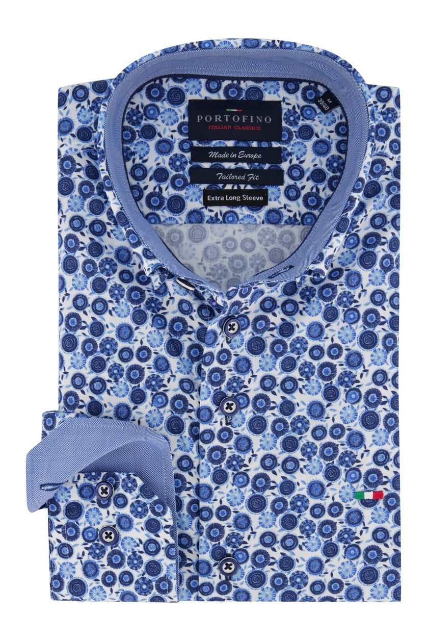Mouwlengte 7 overhemd Portofino Tailored Fit