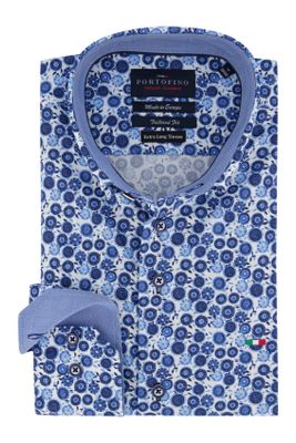 Portofino Potofino overhemd mouwlengte 7 Tailored Fit