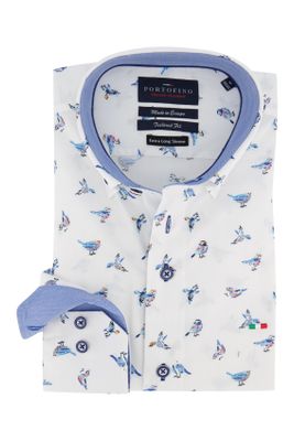 Portofino Overhemd Portofino mouwlengte 7 Tailored Fit