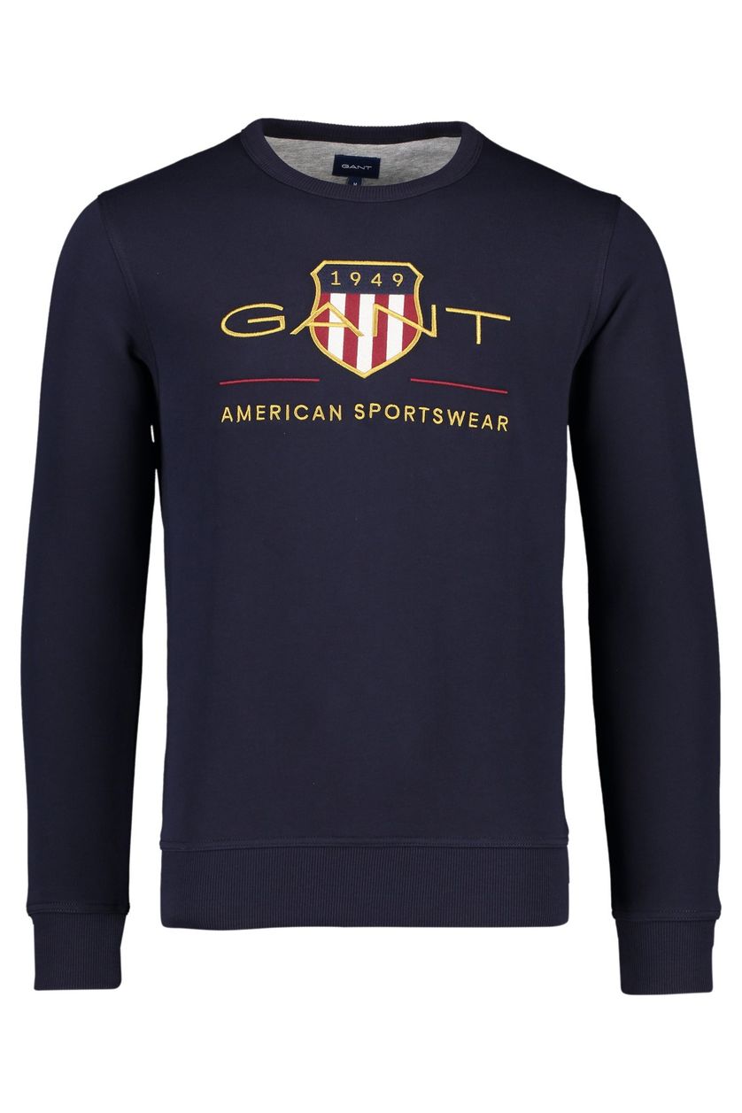 Gant sweatershirt Archive Shield donkerblauw