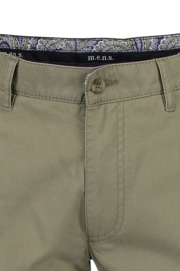 M.E.N.S. pantalon Madison olijfgroen