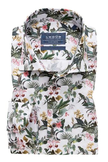 Bloemenprint overhemd Ledub