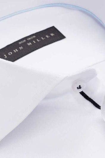 John Miller overhemd strijkvrij wit
