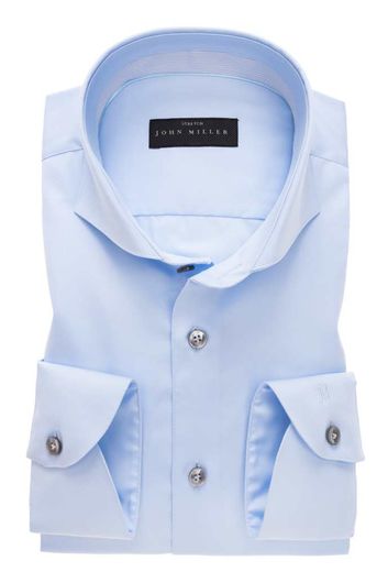 Lichtblauw overhemd John Miller Tailored Fit