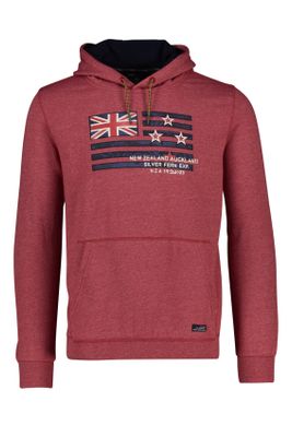 New Zealand Sweater rood gemeleerd New Zealand Waihoihoi