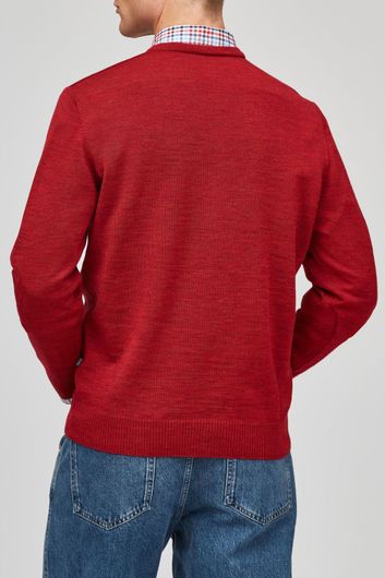 Maerz pullover v-hals rood