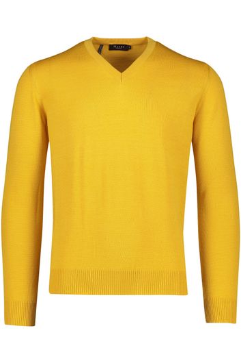 Maerz pullover v-hals geel