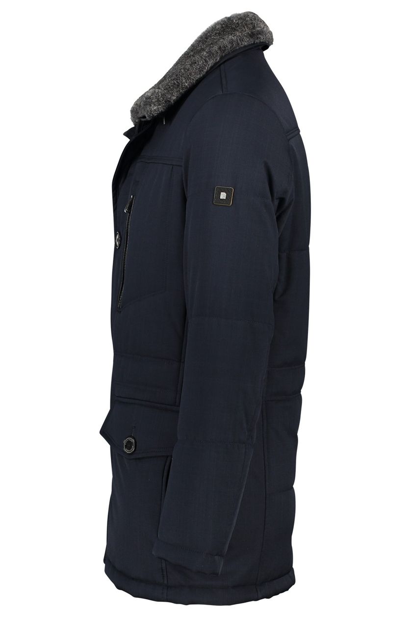 Pierre Cardin winterjas donkerblauw