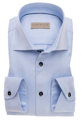 John Miller John Miller overhemd mouwlengte 7 Tailored Fit