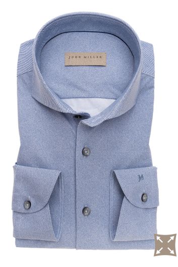 John Miller overhemd blauw