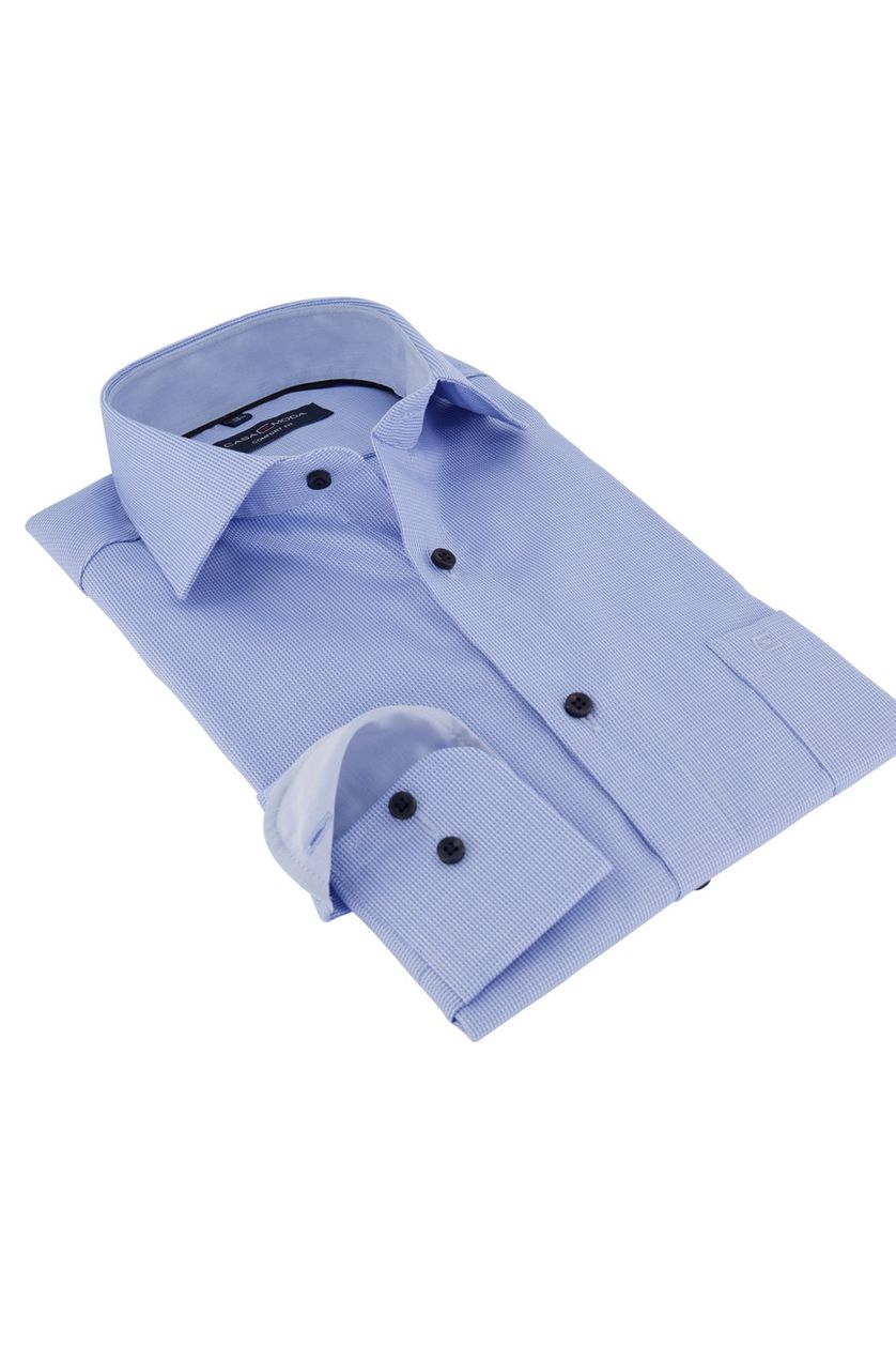 Overhemd Casa Moda blauw dessin Comfort Fit