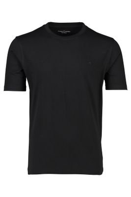 Casa Moda Casa Moda t-shirt zwart effen katoen