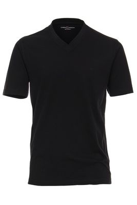 Casa Moda Casa Moda T-shirt zwart katoen