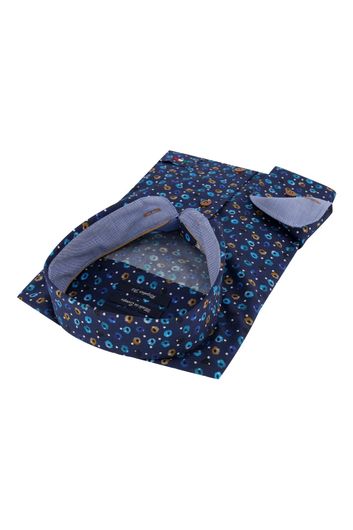 Overhemd Portofino Regular Fit donkerblauw