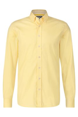 State of Art State of Art overhemd geel button down