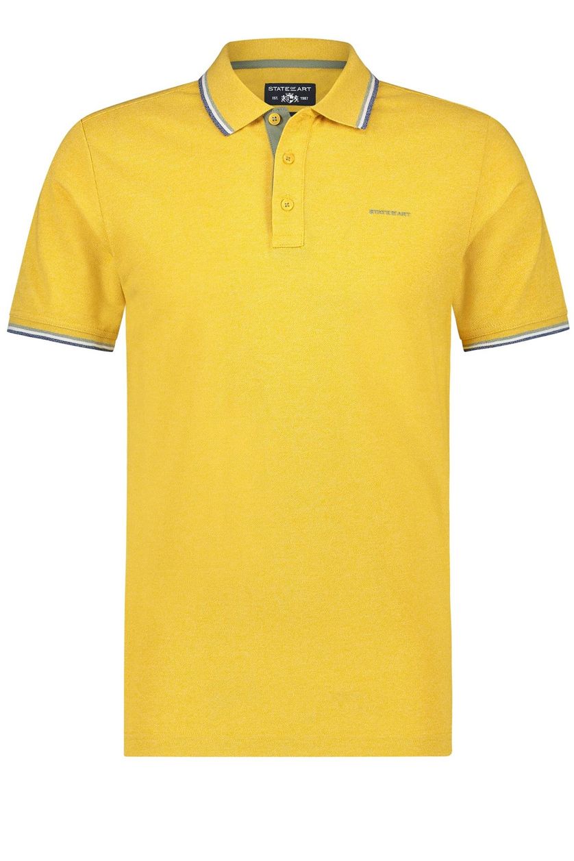 Poloshirt State of Art geel