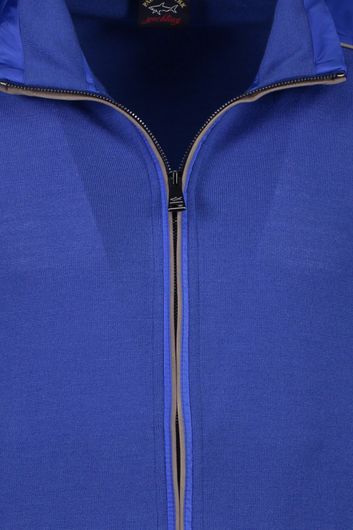 Paul & Shark vest kobalt blauw