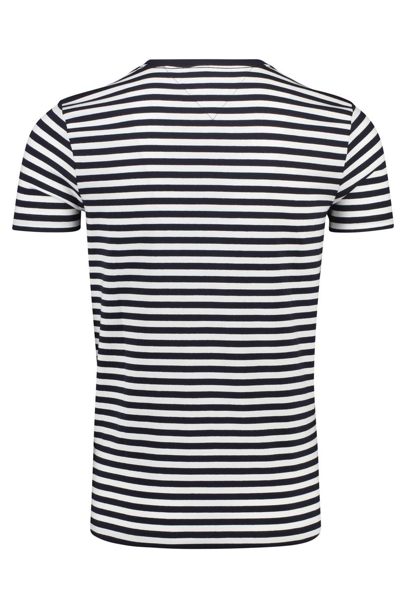 Tommy Hilfiger t-shirt wit navy streep