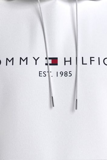 Tommy Hilfiger hoodie wit met logo