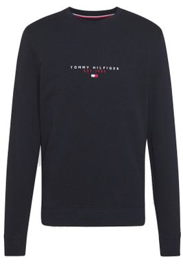 Tommy Hilfiger Sweater Tommy Hilfiger zwart ronde hals