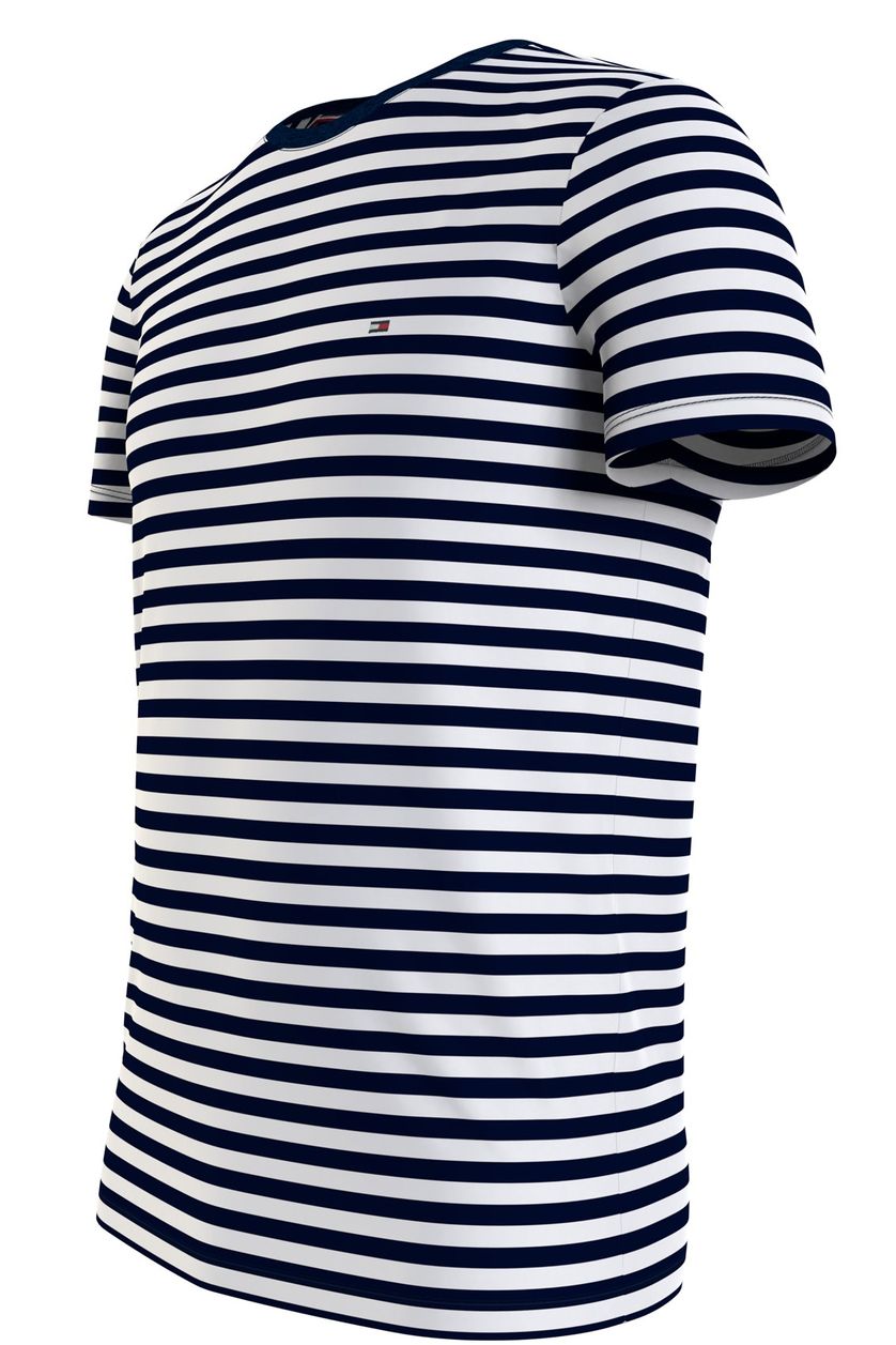 Tommy Hilfiger Big & Tall t-shirt navy wit