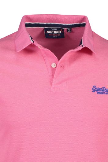 Roze polo Superdry