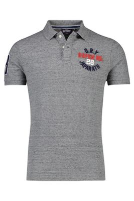 Superdry Superdry polo grijs