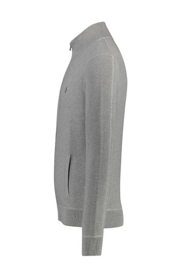 Polo Ralph Lauren vest opstaande kraag grijs met logo