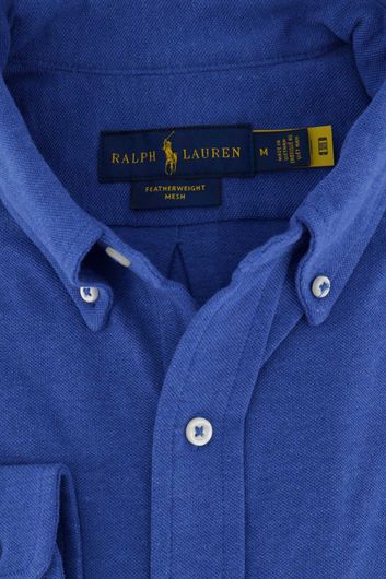 Blauw overhemd Ralph Lauren button down