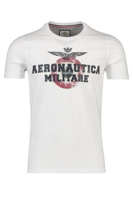 Aeronautica Militare T-shirt Aeronautica Militare ronde hals wit