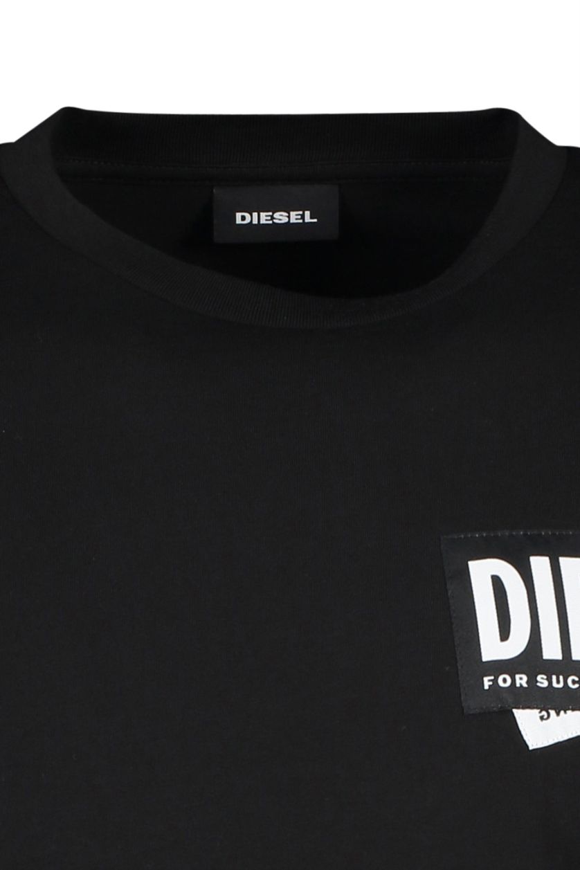 Diesel t-shirt heren zwart
