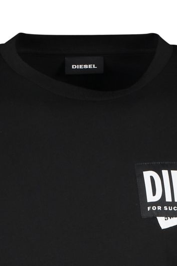 Zwart t-shirt Diesel