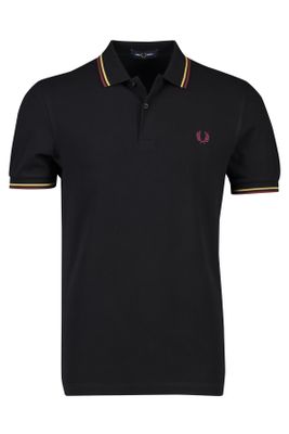 Fred Perry Zwart poloshirt Fred Perry