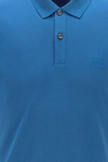 Poloshirt Hugo Boss blauw