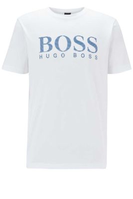 Hugo Boss T-shirt Hugo Boss Tee 5 wit ronde hals