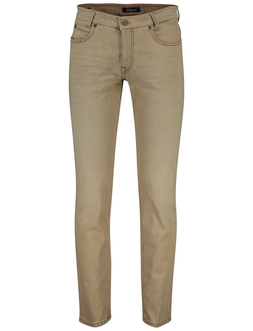 Broek 5-pocket beige Gardeur Batu