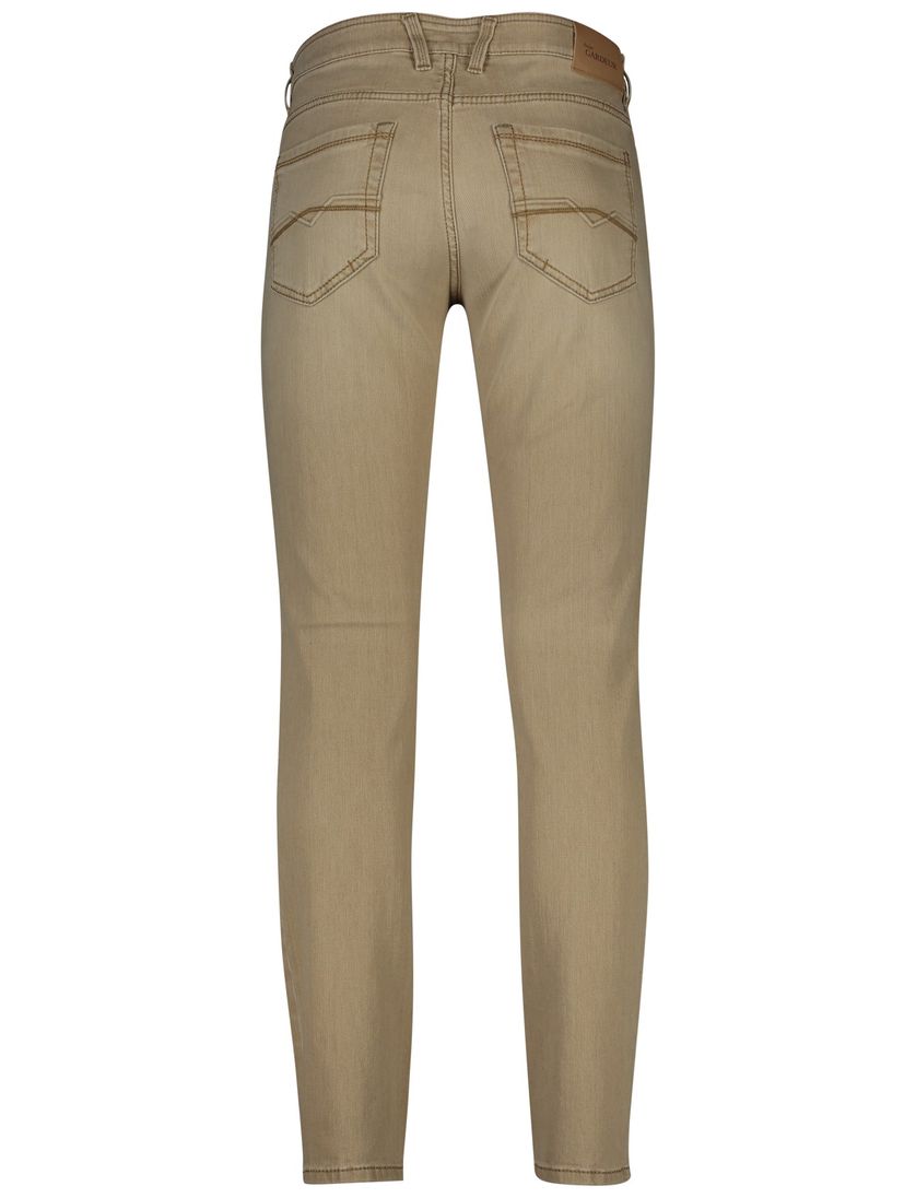 Broek 5-pocket beige Gardeur Batu