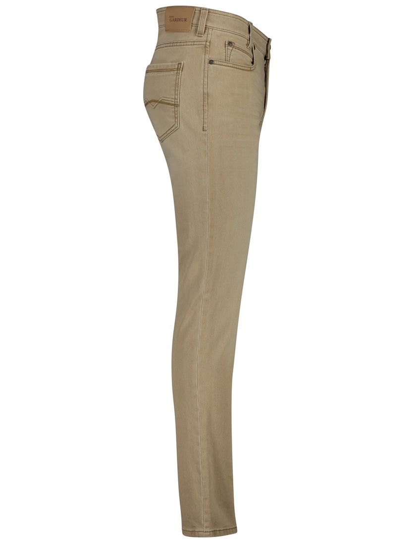 Broek 5-pocket beige Gardeur Batu