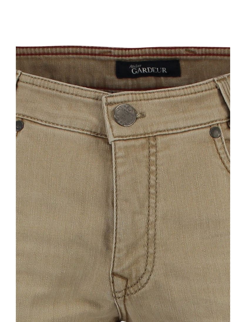 Broek 5-pocket beige Gardeur Batu