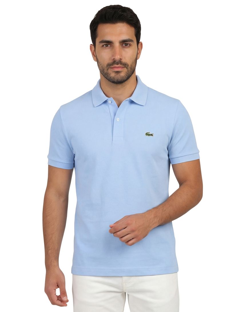 Lacoste poloshirt Classic Fit lichtblauw